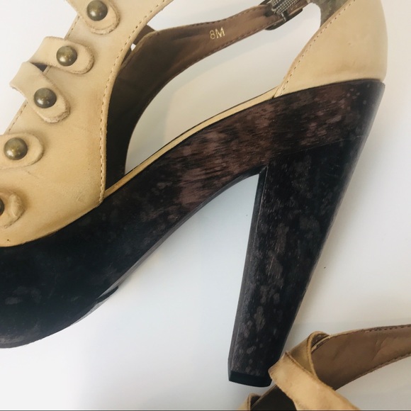 Mia Limited Edition Tan Leather Platforms - Picture 6 of 7